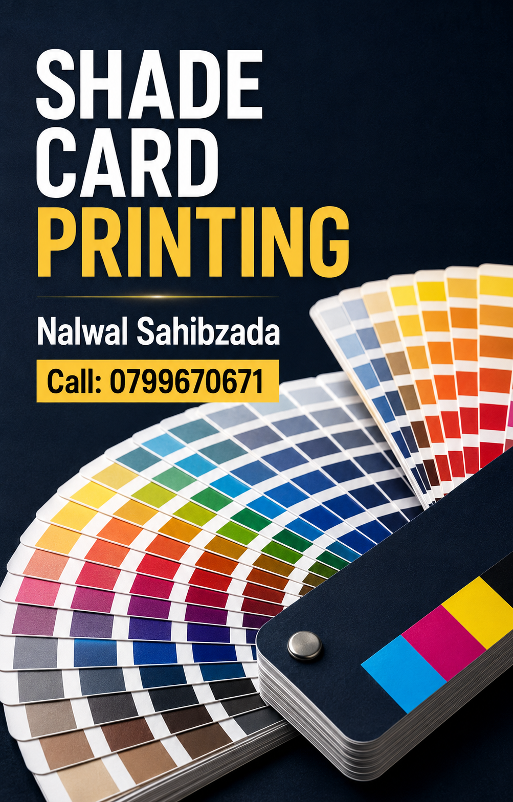 Shade Card Printing